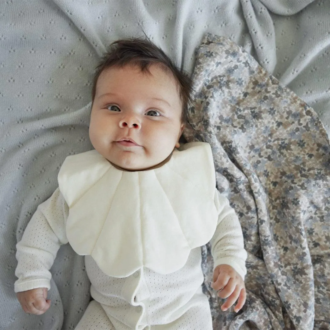 Elodie Details Dry Bib - Vanilla White