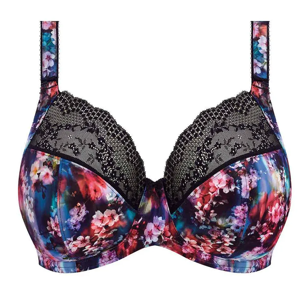 Elomi Lucie Underwired Plunge Bra- Cherry Blossom