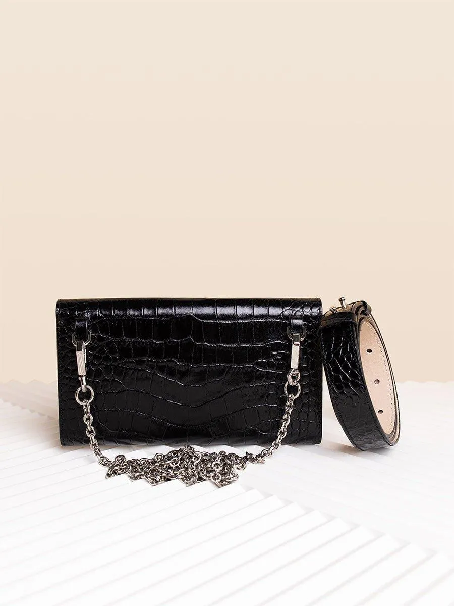 ESSENCE PHONE BAG BLACK
