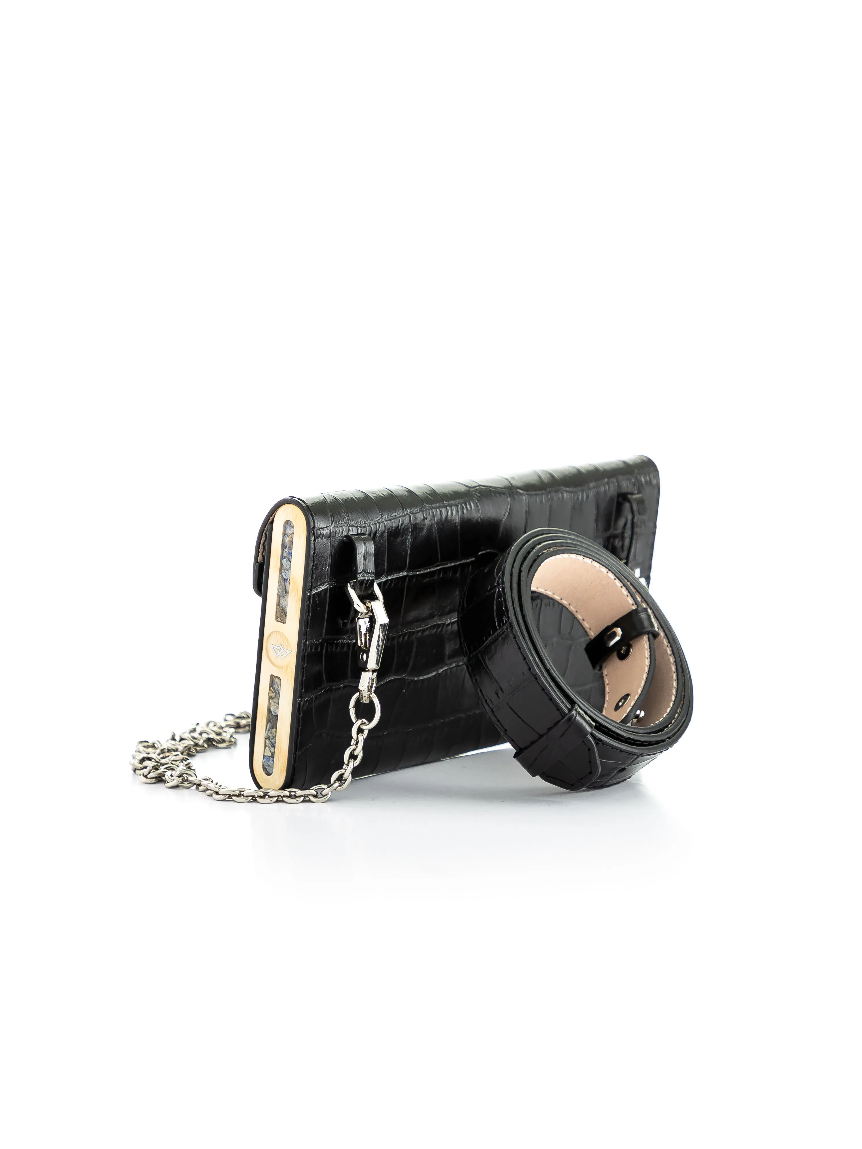 ESSENCE PHONE BAG BLACK