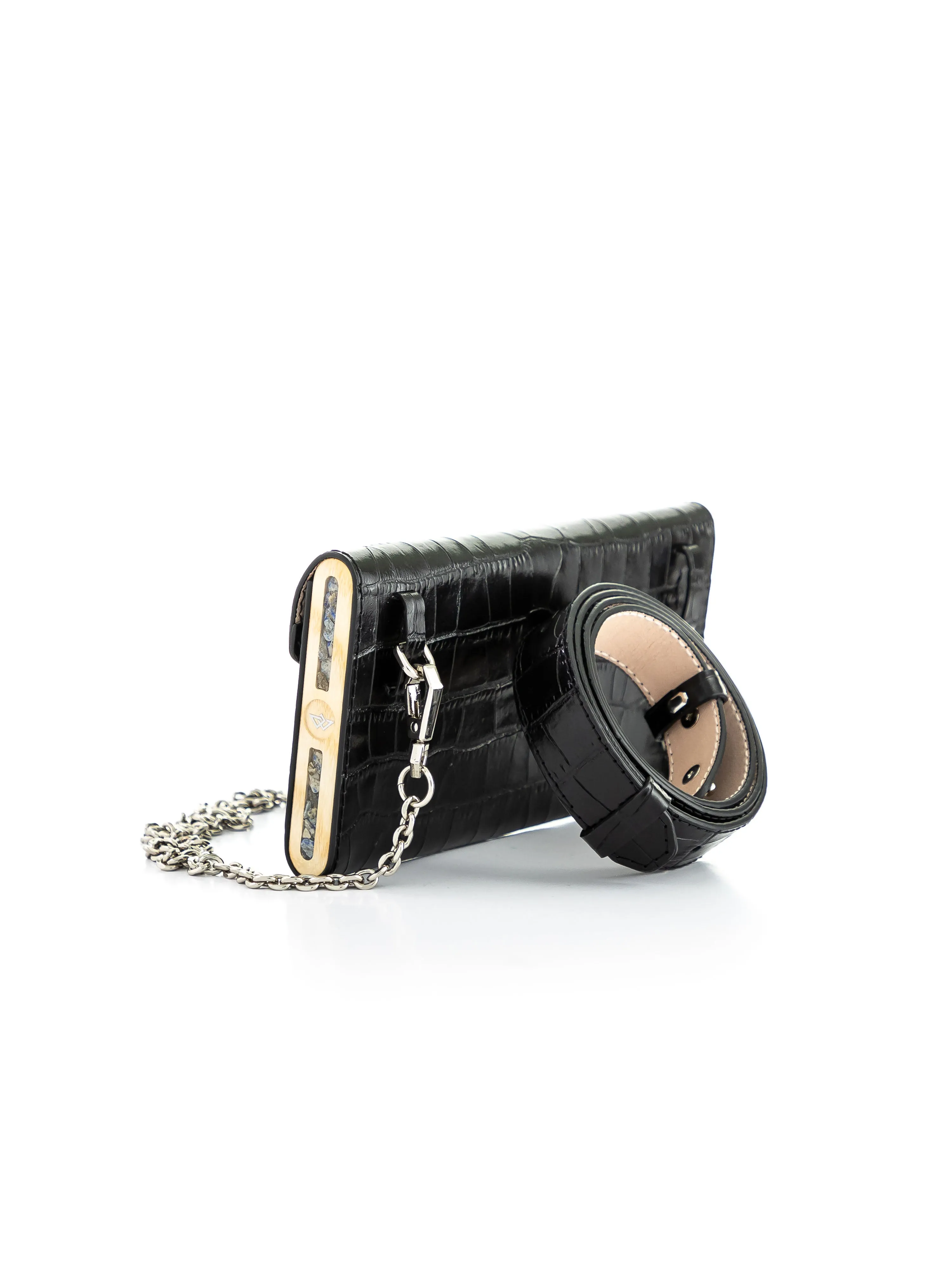 ESSENCE PHONE BAG BLACK