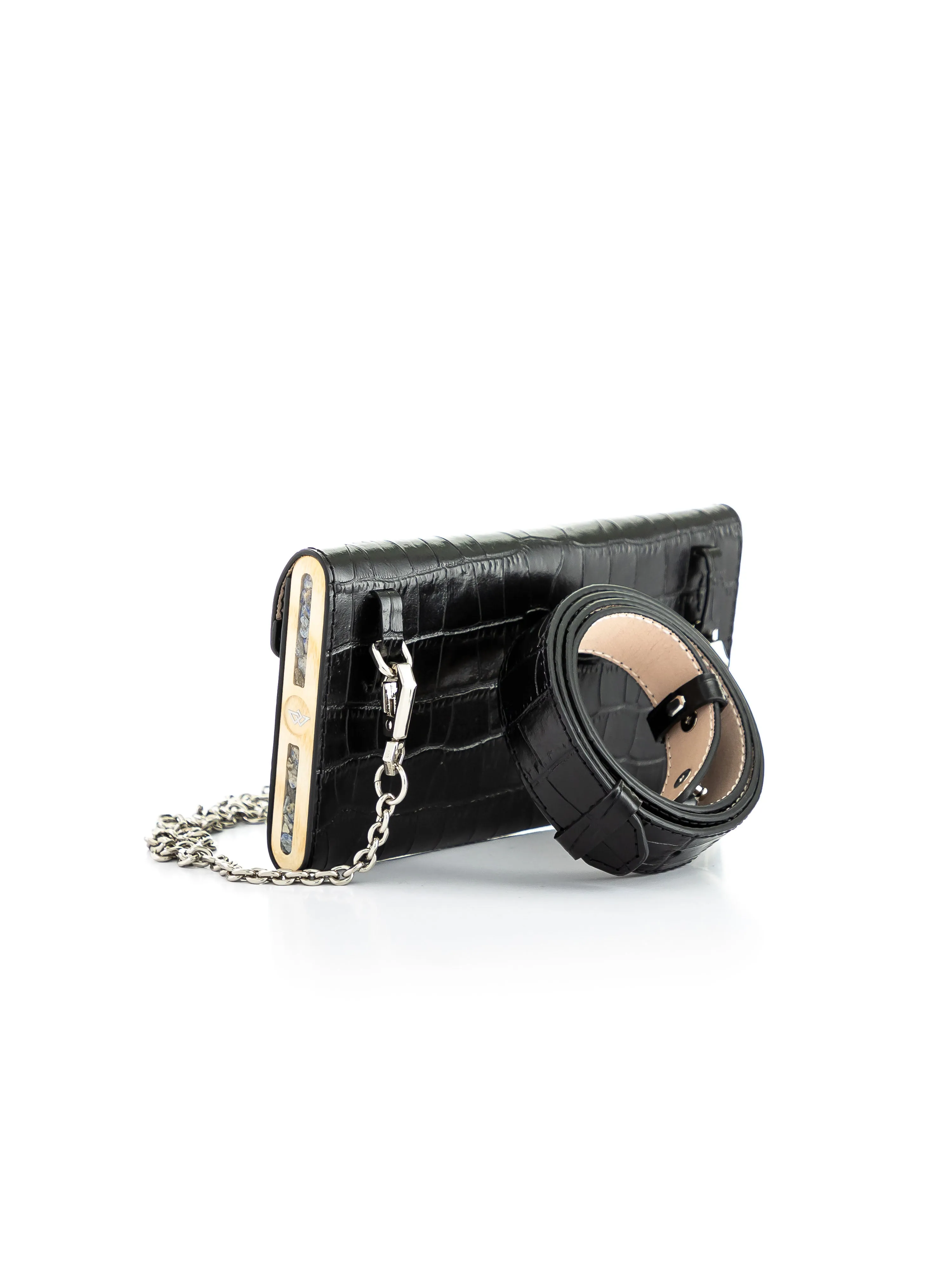 ESSENCE PHONE BAG BLACK