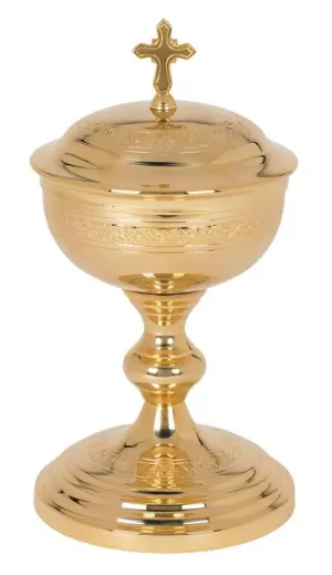 Etched Design Ciborium