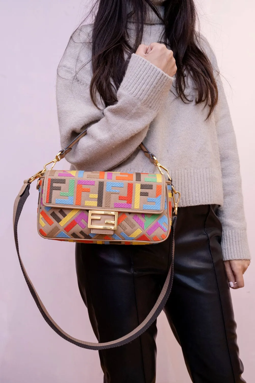 Fendi Baguette Multicoloured Bag - ADL1844