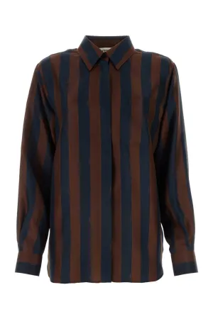 FENDI Printed Silk Shirt for Women - Size FS8190AWZV F1P2U