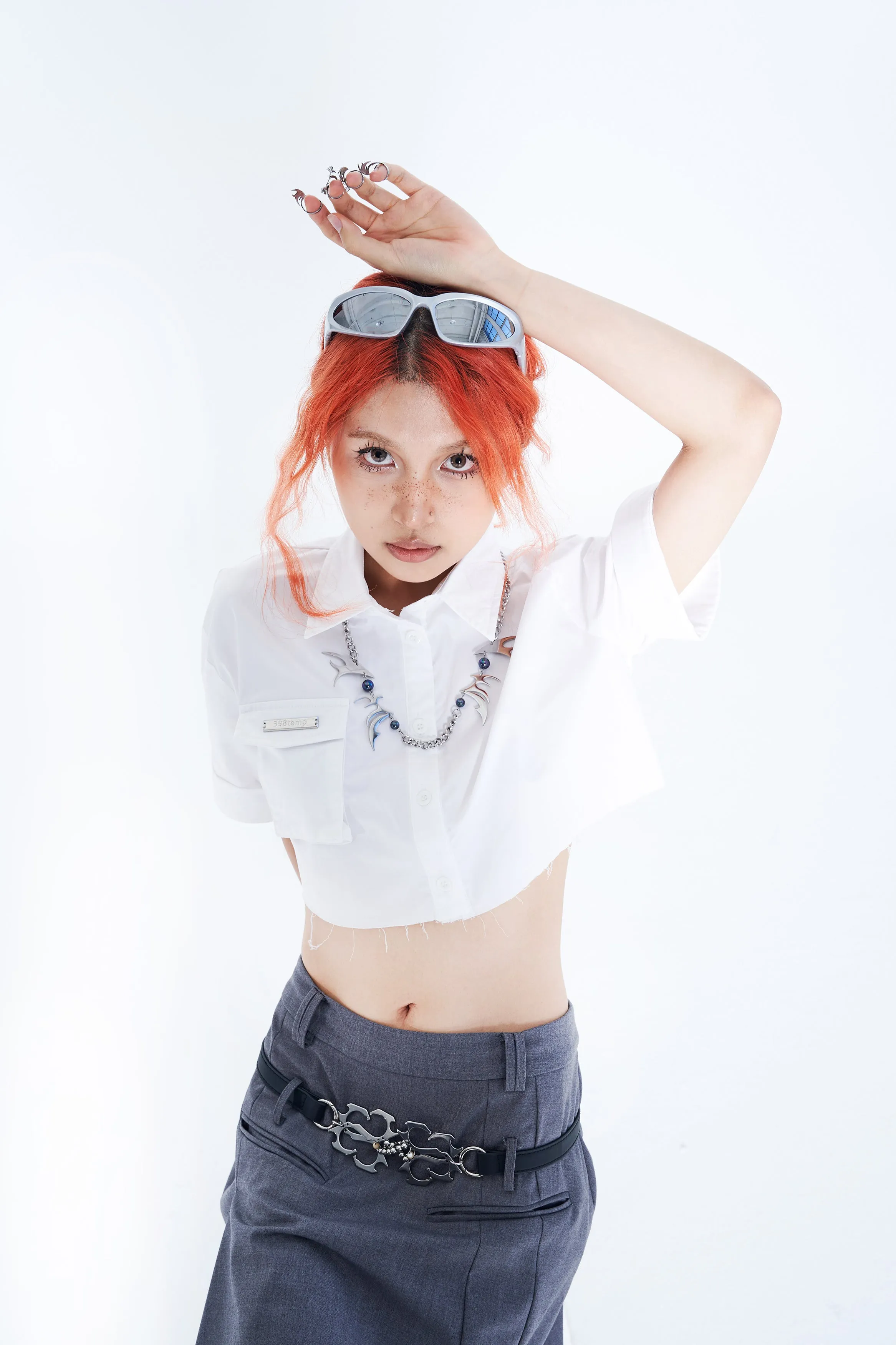 Fervooor Fire butterfly fingertip ring