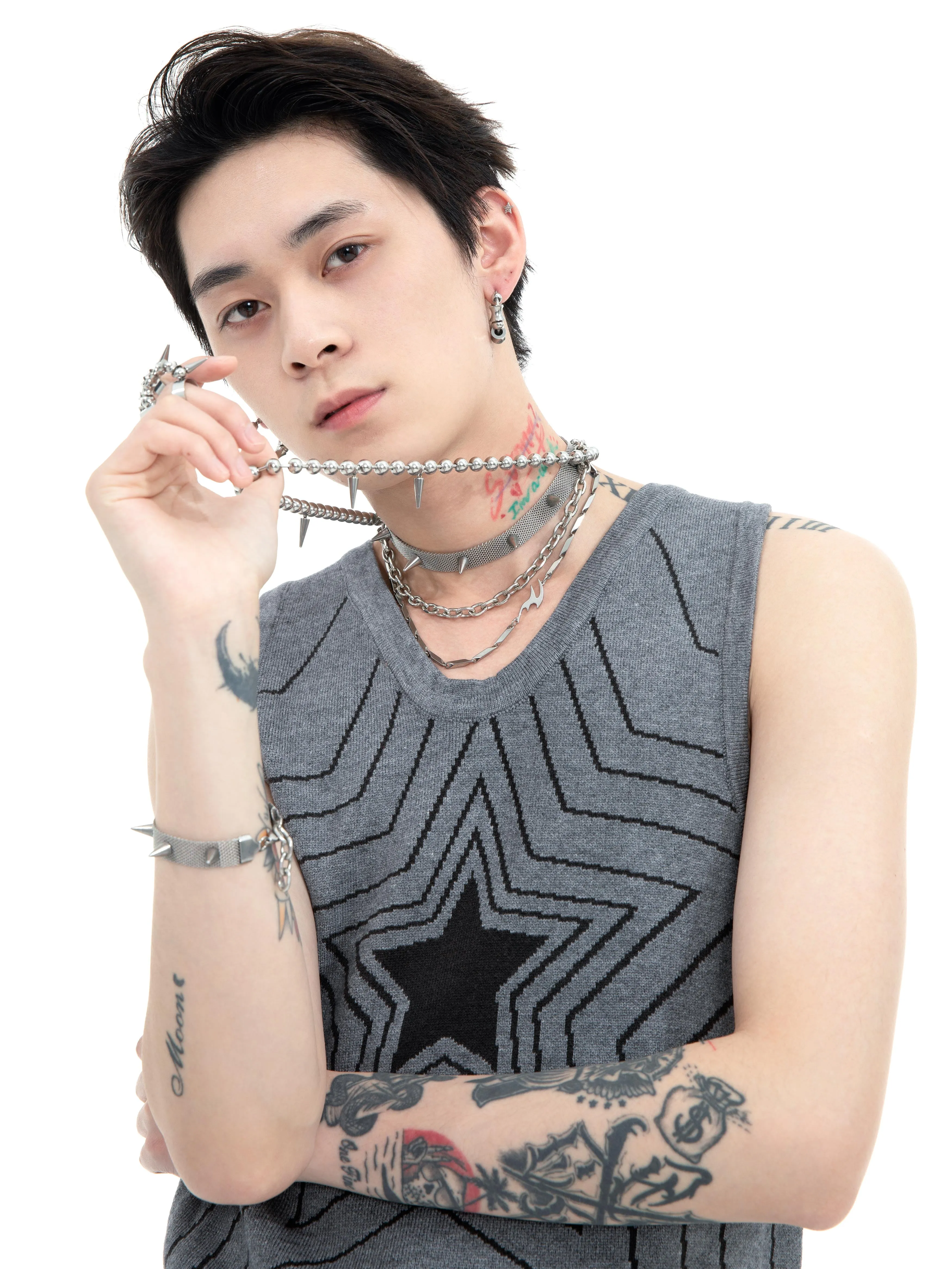 Fervooor Mechanical Bones earrings