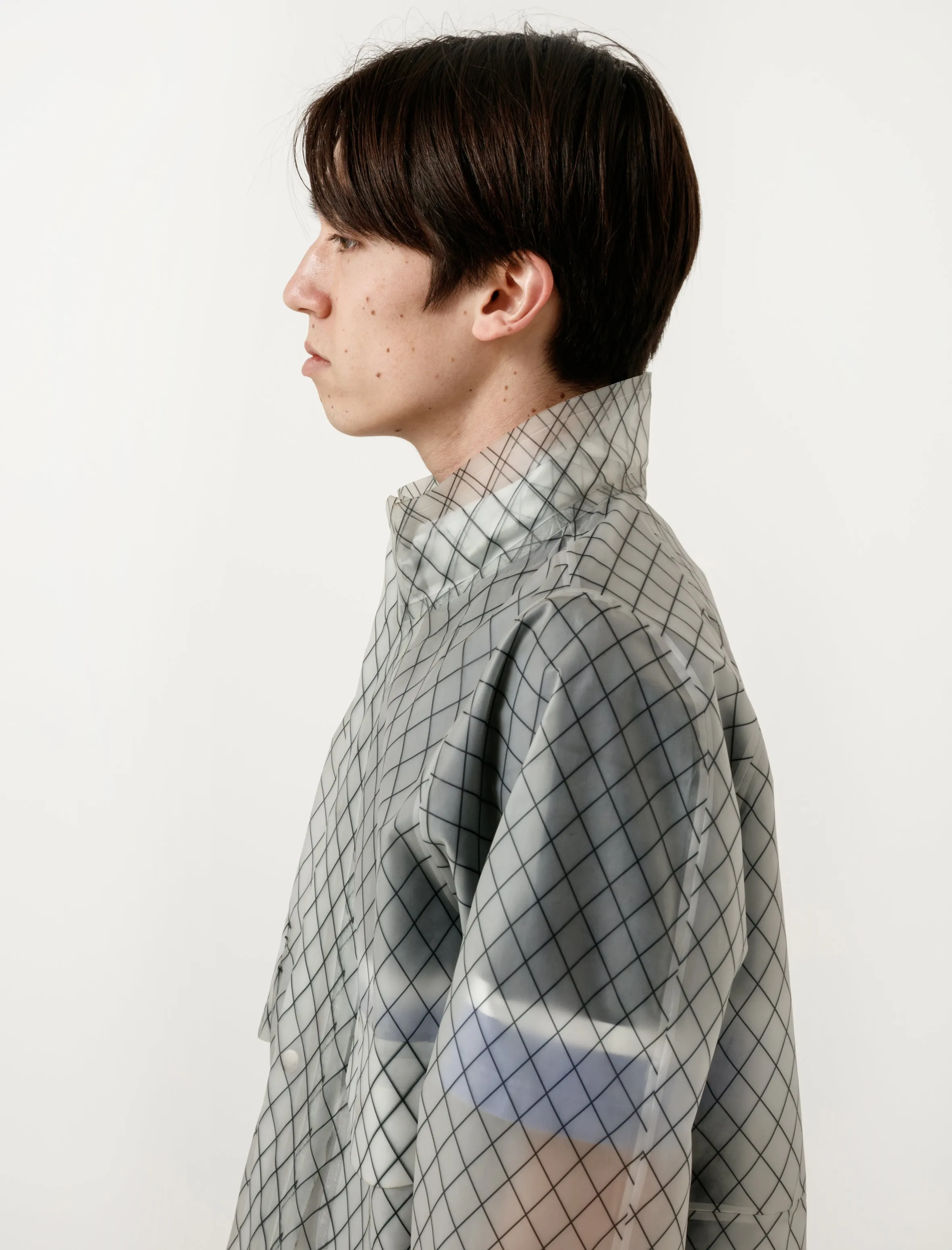 Fishnet Bonded Rain Shell