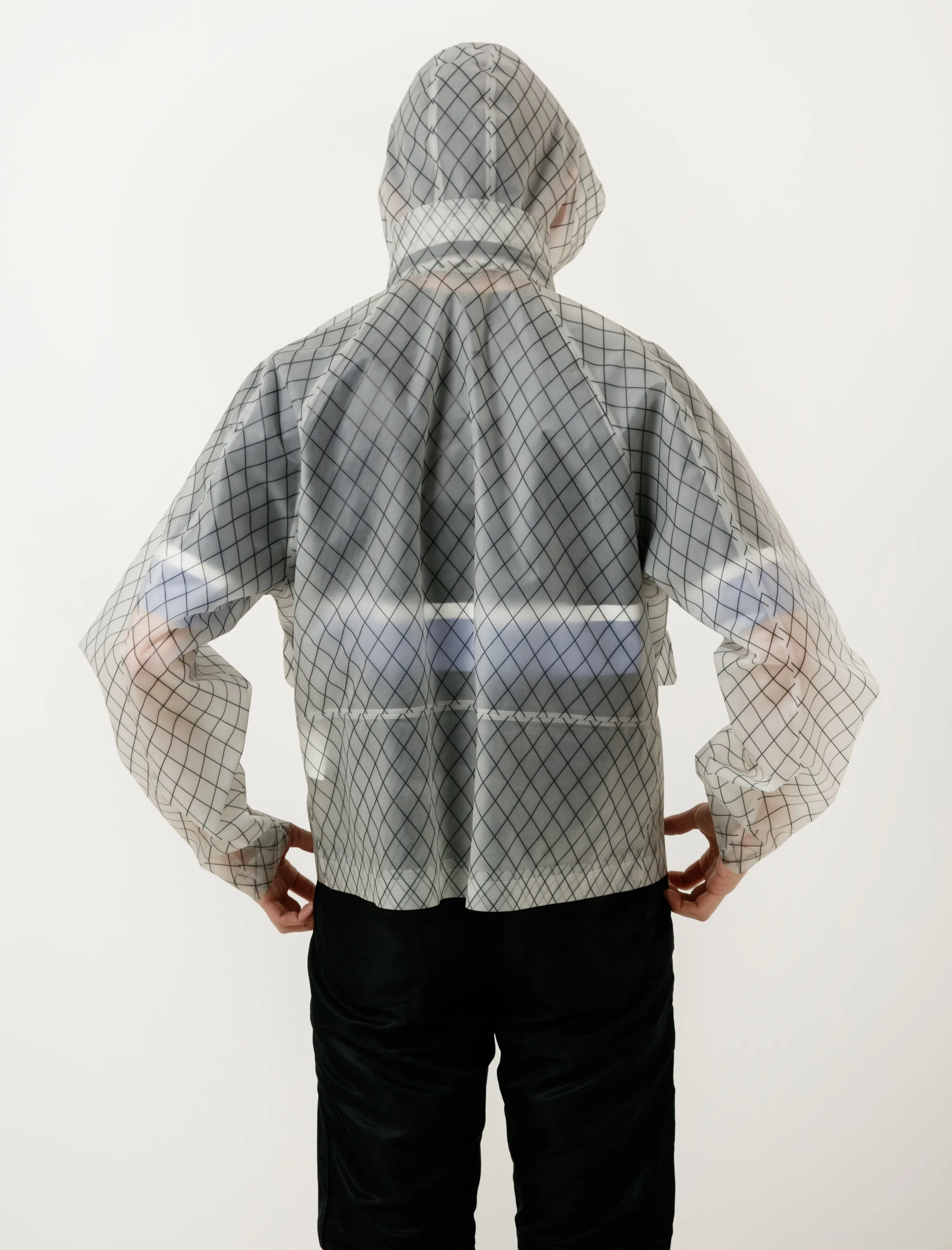 Fishnet Bonded Rain Shell