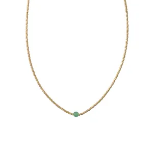 Flora Aventurine GC Necklace