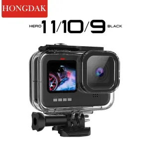 For GoPro Hero 11 10 9 Black Case Waterproof 60M Housing Diving Protective for Go Pro 9 10 GoPro9 Underwater Cover Accessories