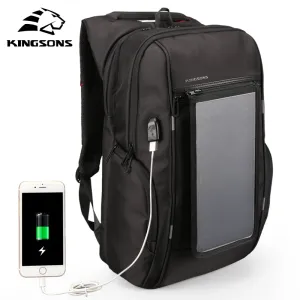 (Free Shipping) External USB Solar Charge Waterproof Travel Backpack (Free Shipping)