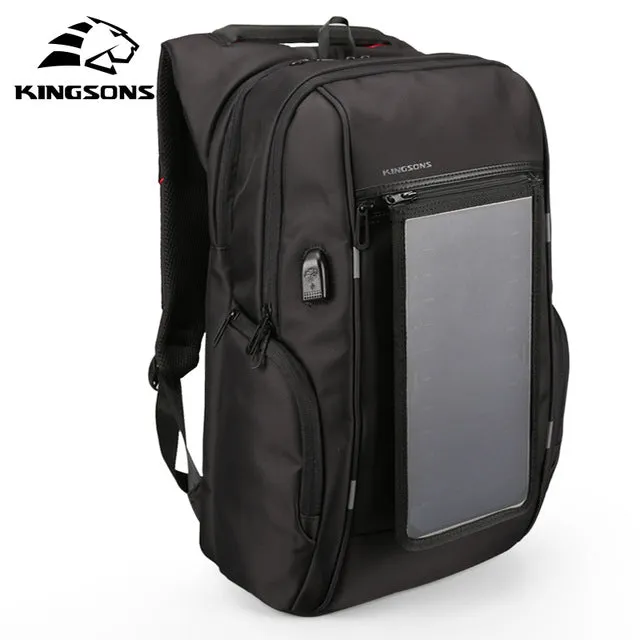 (Free Shipping) External USB Solar Charge Waterproof Travel Backpack (Free Shipping)