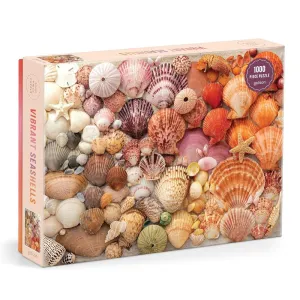 Galison 1000pc Puzzle - Vibrant Seashells