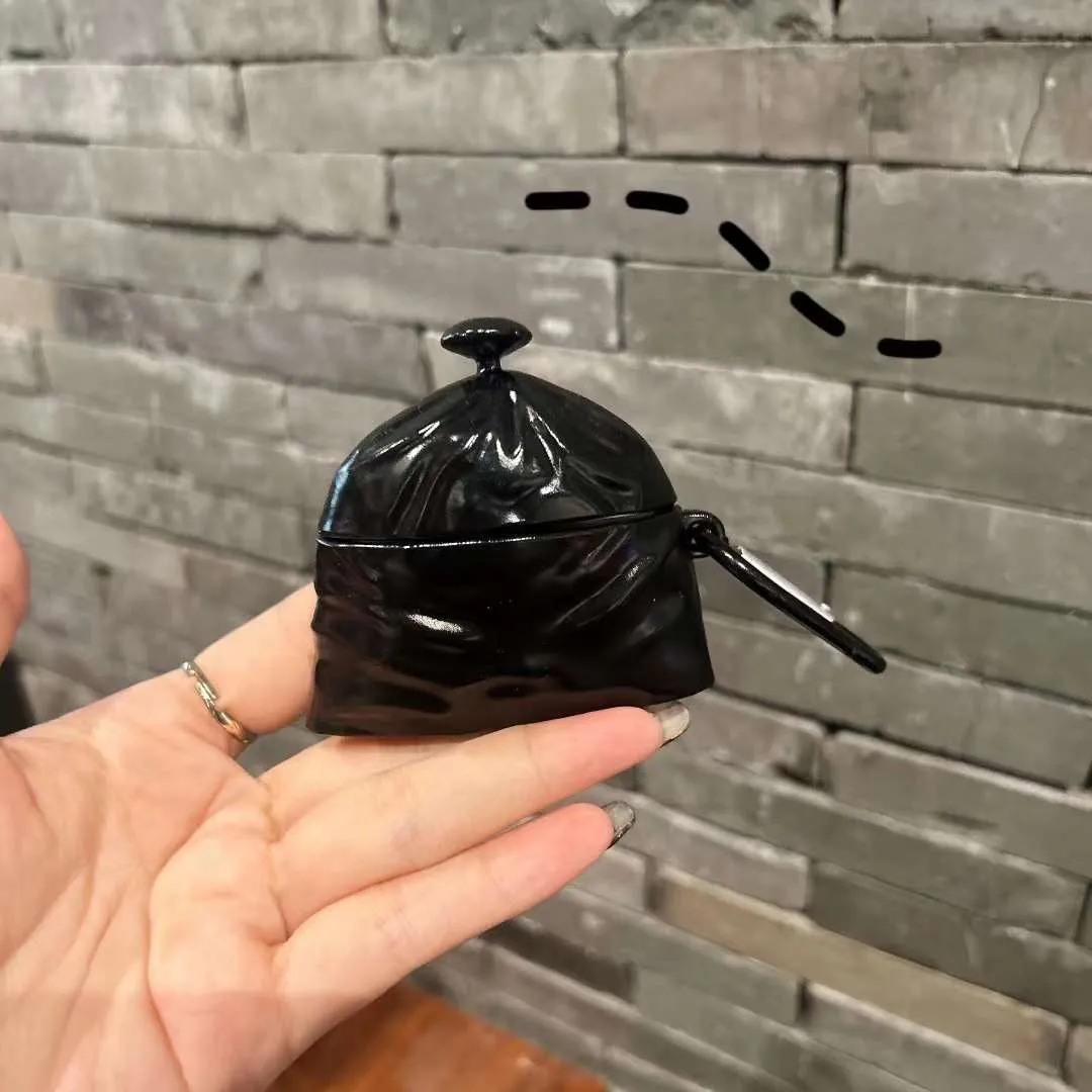 Garbage Bag Style Airpod Case