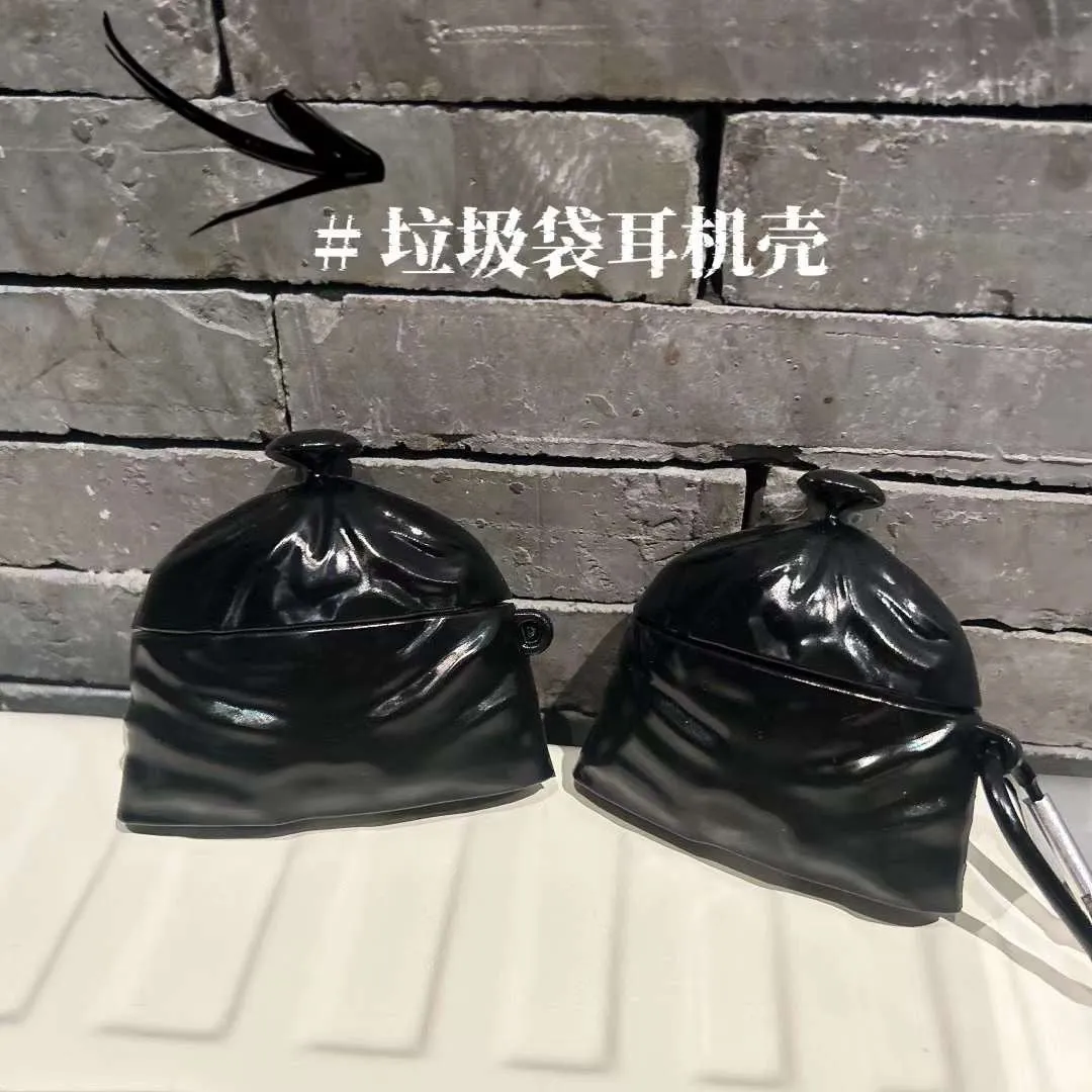 Garbage Bag Style Airpod Case