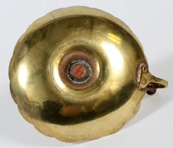 Georgian Brass Chamber Stick, Early 19th Century ( 1800s )