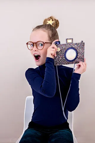 Glitter Camera Bag