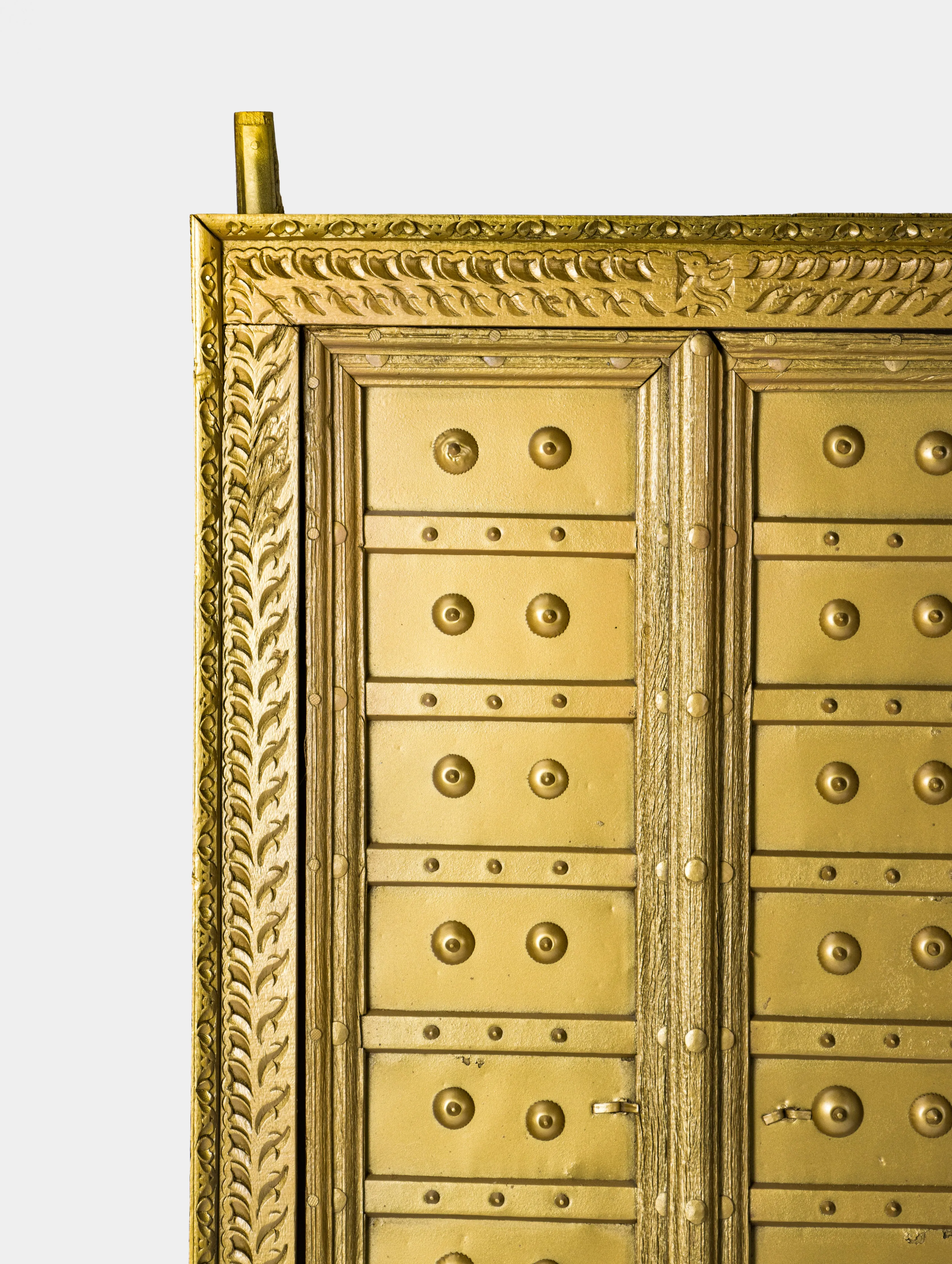 Golden Antique Door