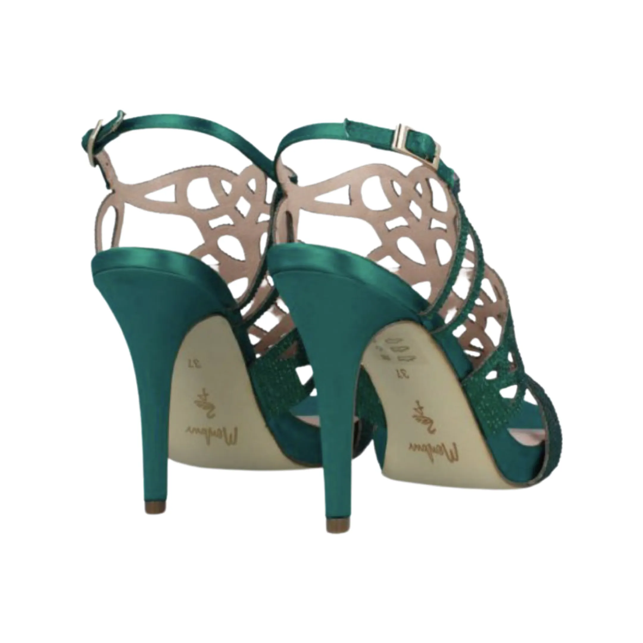 Green Shoes with Matching Bag