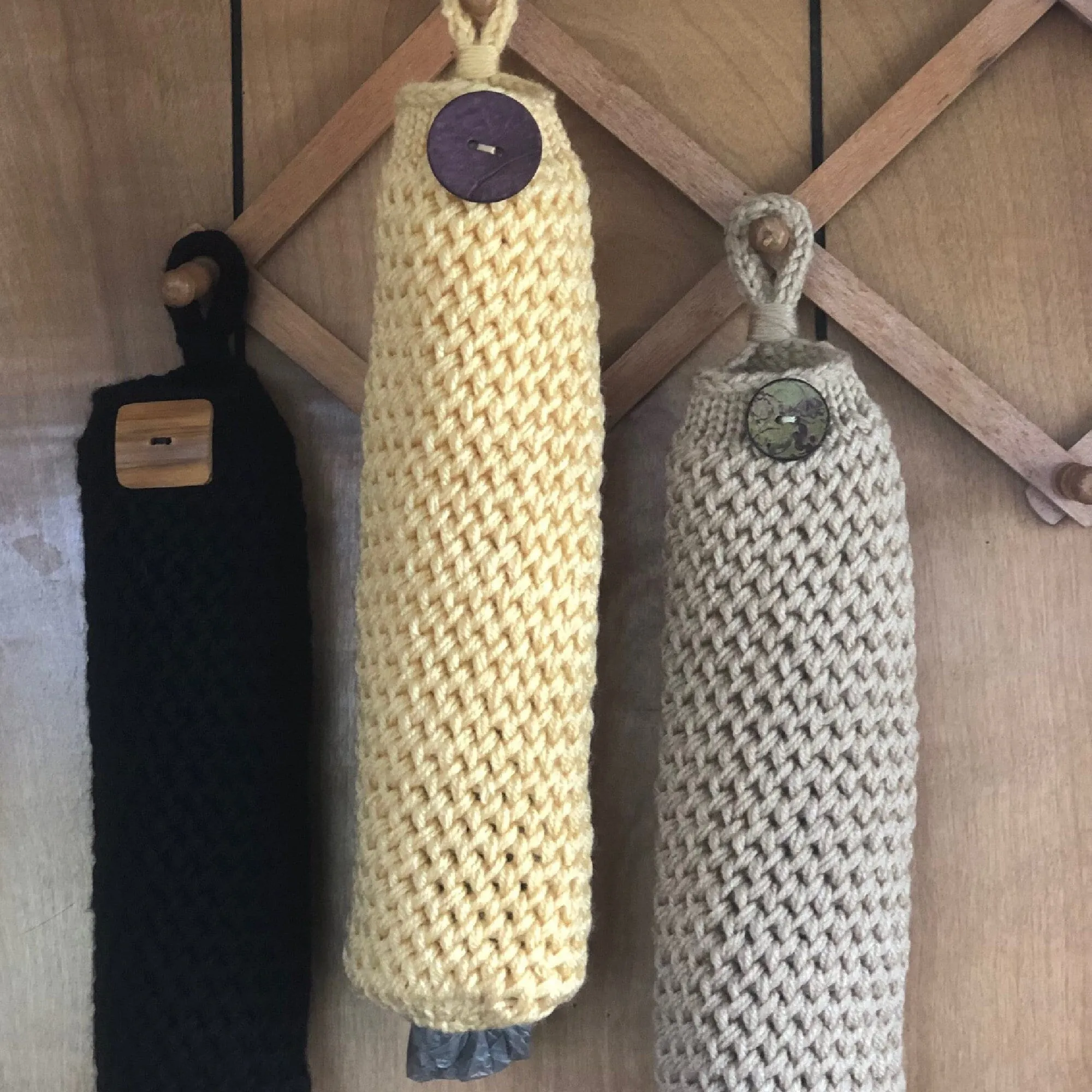 Grocery Plastic Bag Holder Dispenser Organizer Pattern