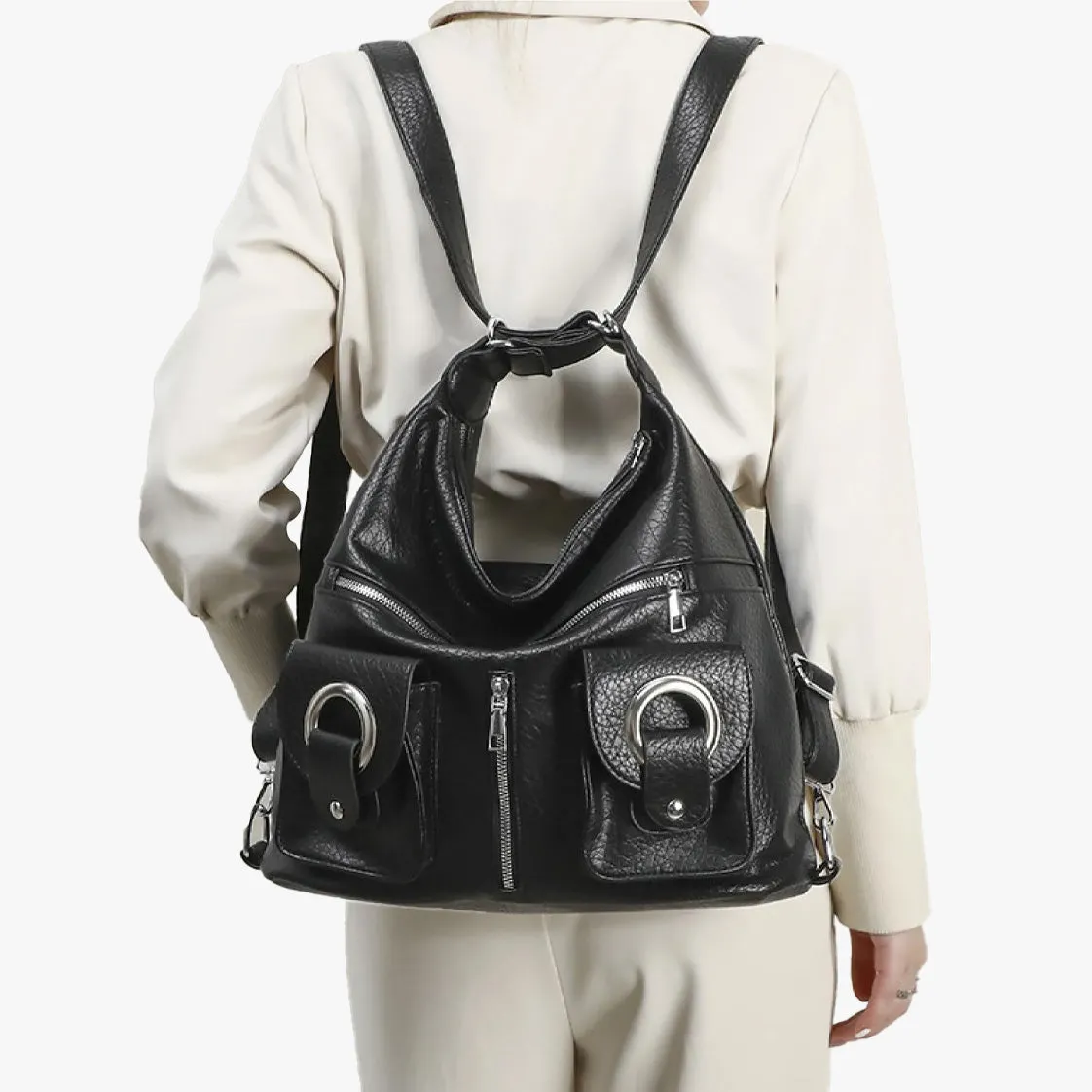 Grunge Vintage Hobo Backpack/Bag