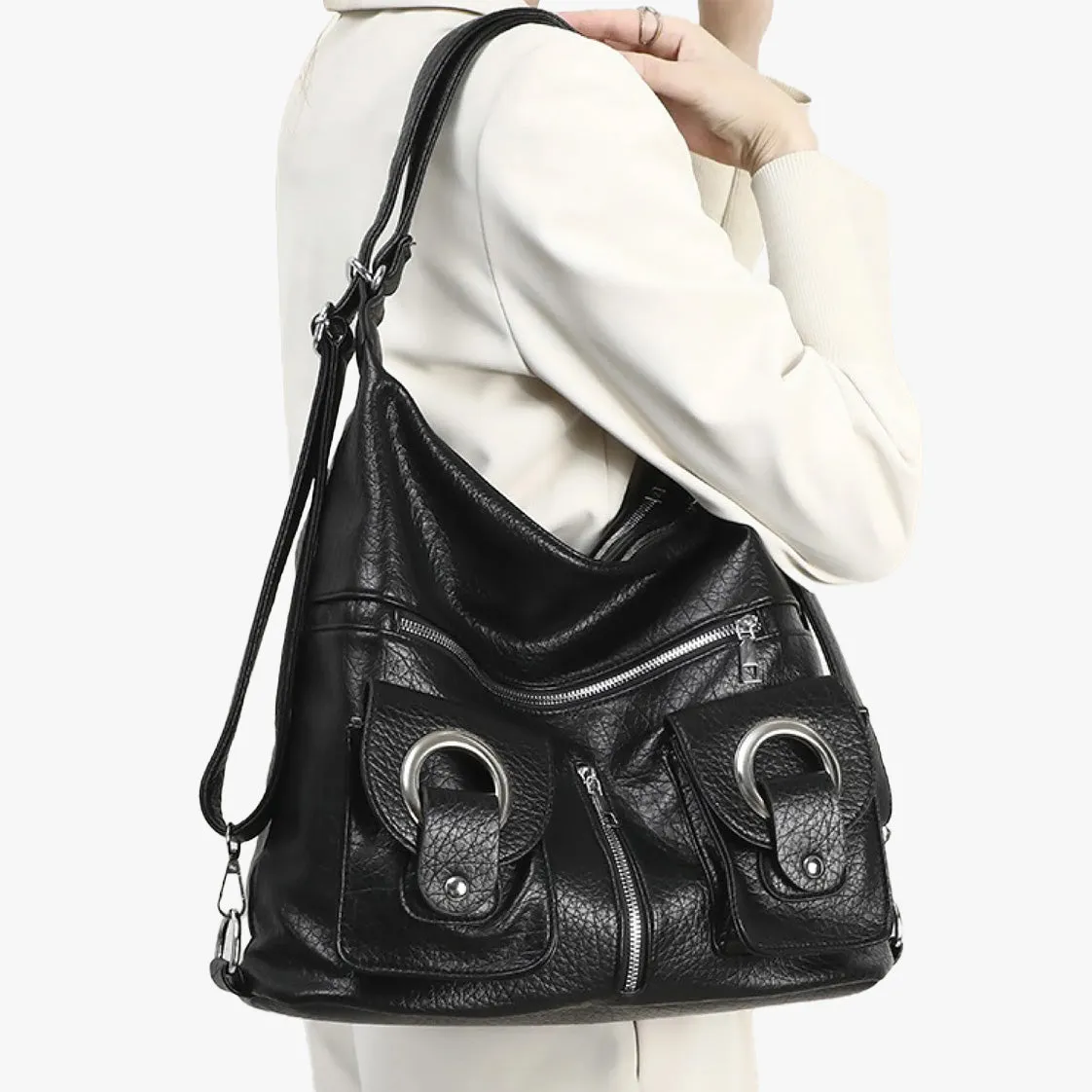 Grunge Vintage Hobo Backpack/Bag