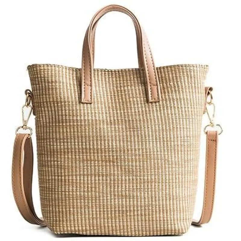 Hand-Woven Rattan Bag Embroidery Shoulder Crossbody Bags