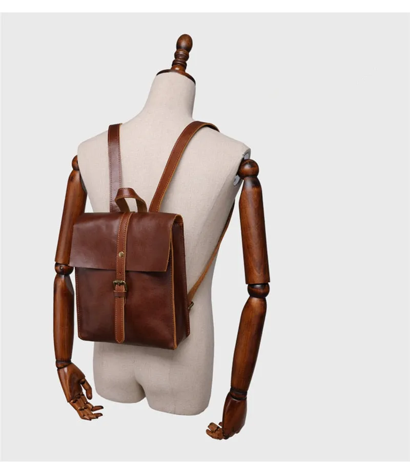 Handmade Leather Japanese Backpack