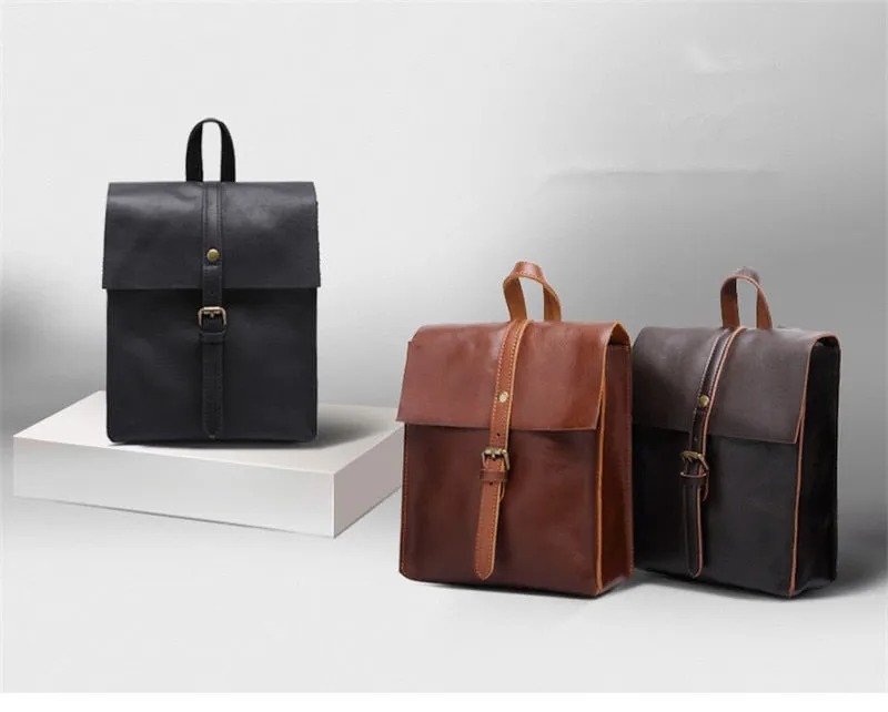 Handmade Leather Japanese Backpack