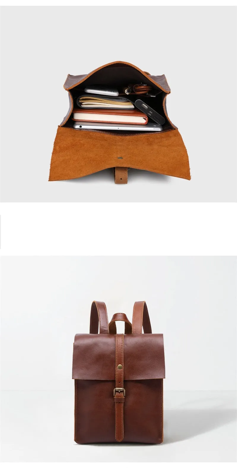 Handmade Leather Japanese Backpack