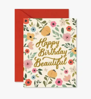 Happy Bday Beautiful Card
