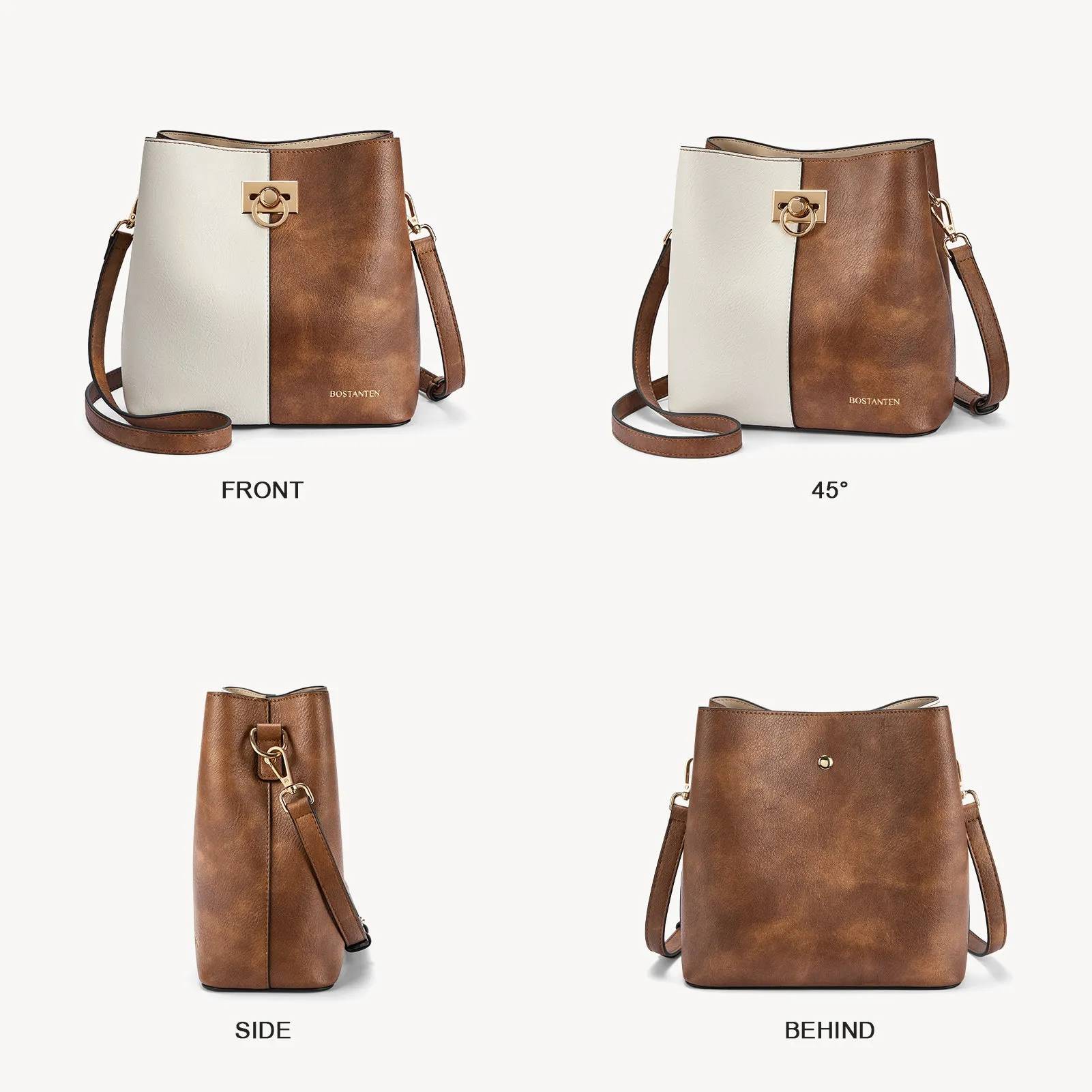 Harper Jones Crossbody Bucket Shoulder Bag