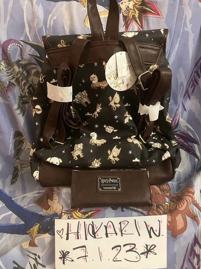 Harry Potter Rucksack Chibi Magical Creatures Loungefly