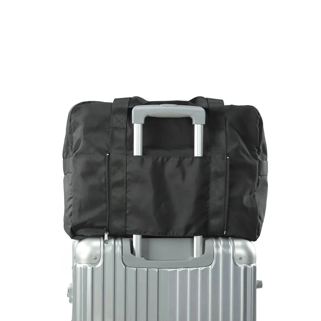 Heavy duty Folding travel Duffel bag - black- P-Travel