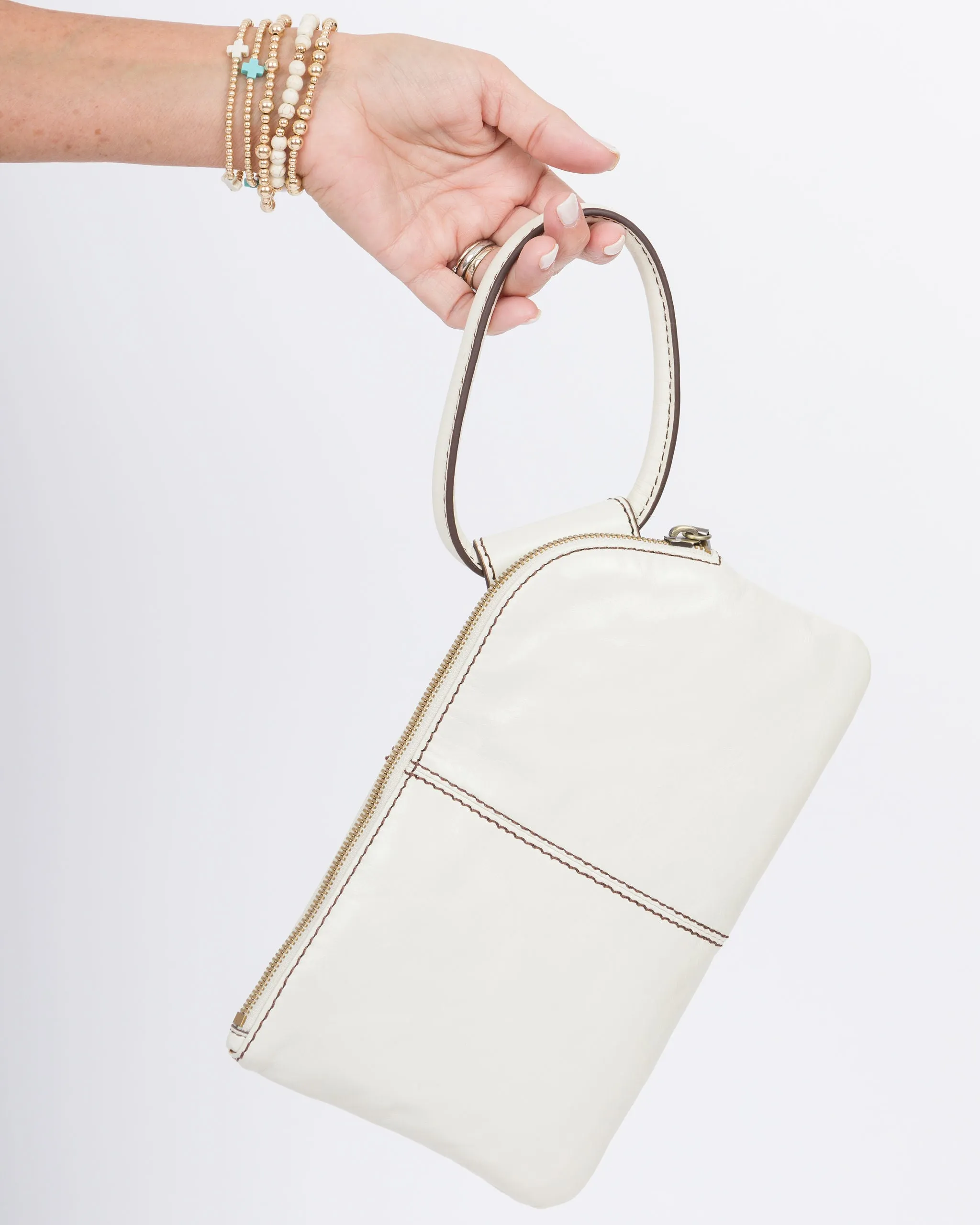 Hobo Sable Latte Clutch