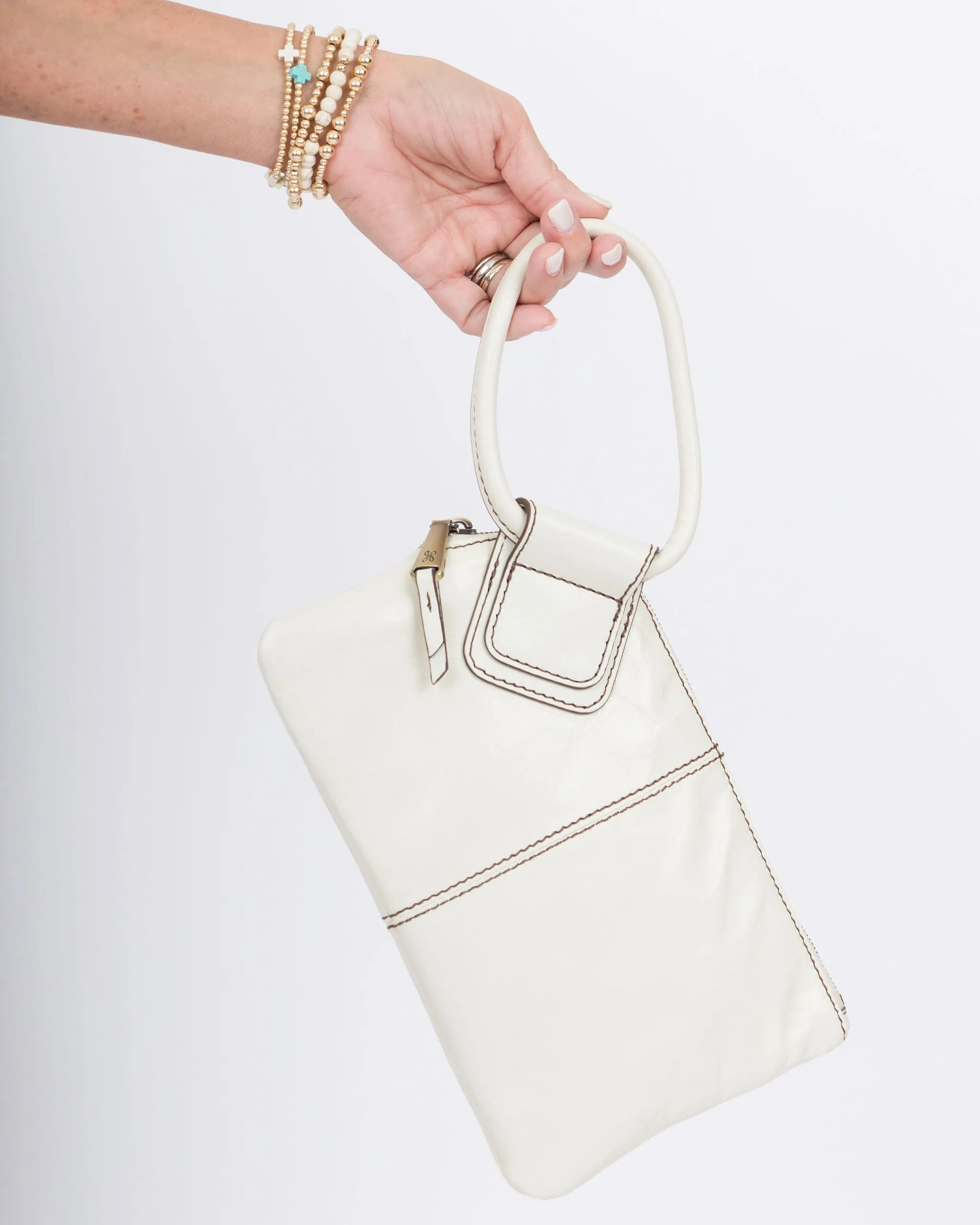 Hobo Sable Latte Clutch