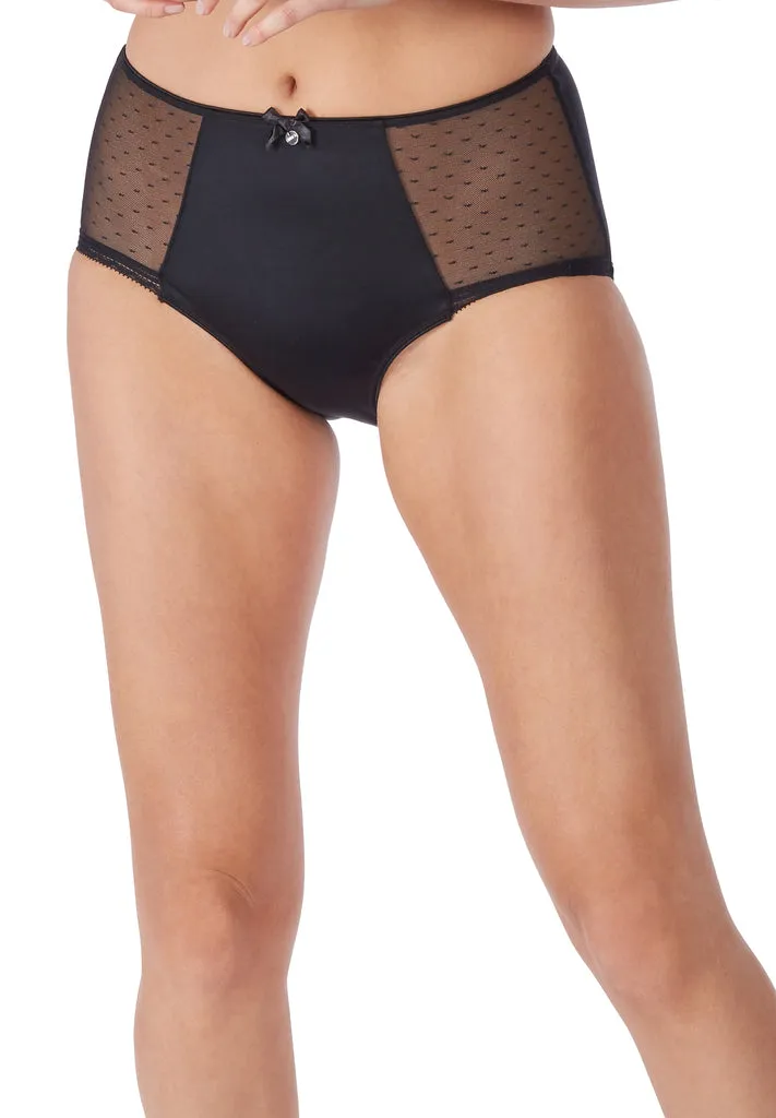 HUBER hautnah - Micro Dots - High Waist Briefs