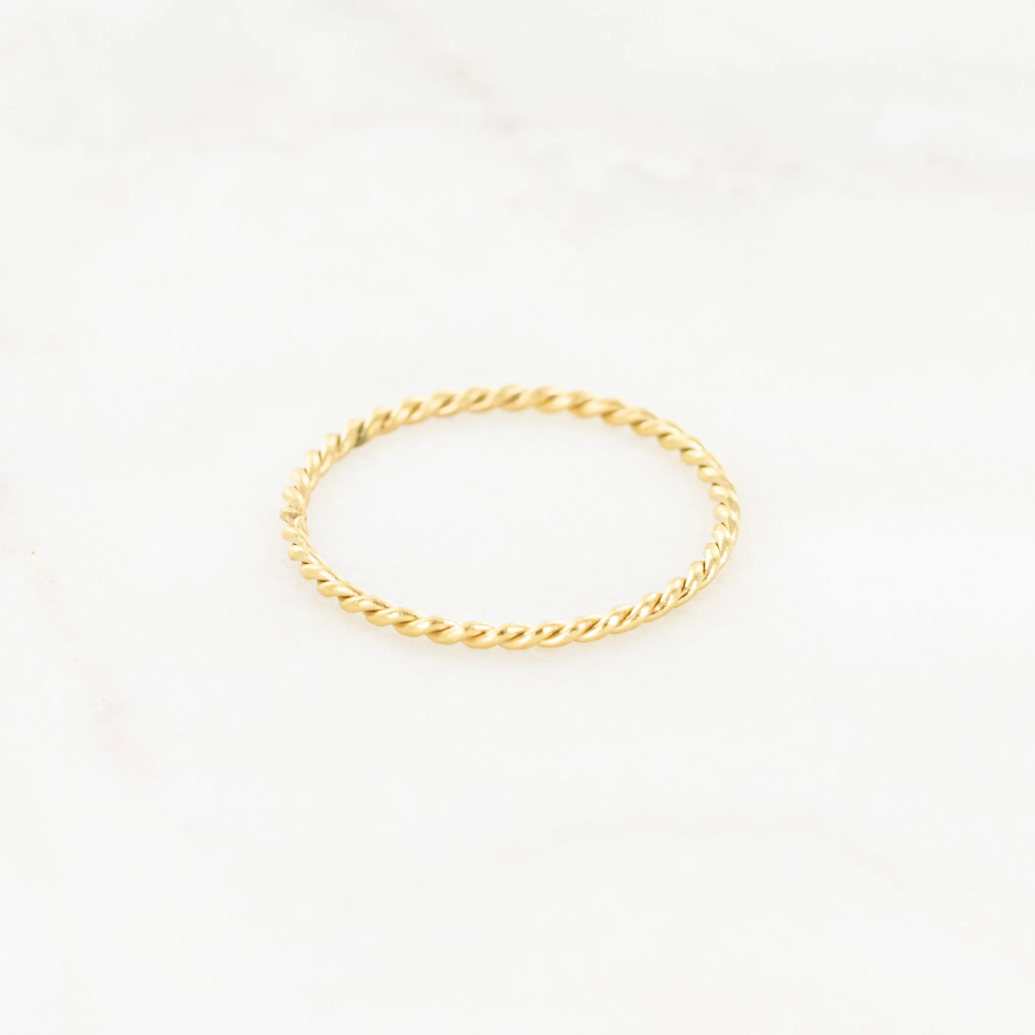 In The Details Stacking Ring - Braided