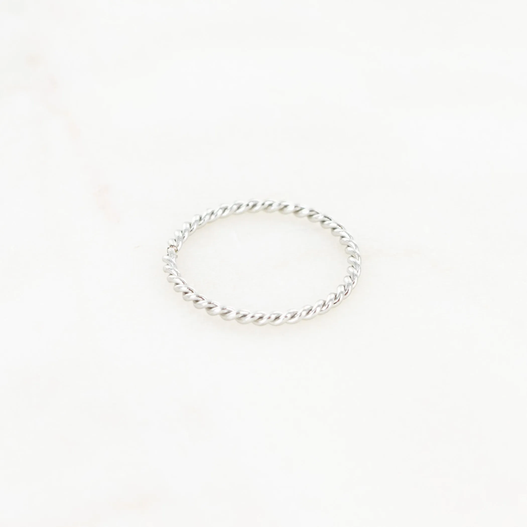 In The Details Stacking Ring - Braided
