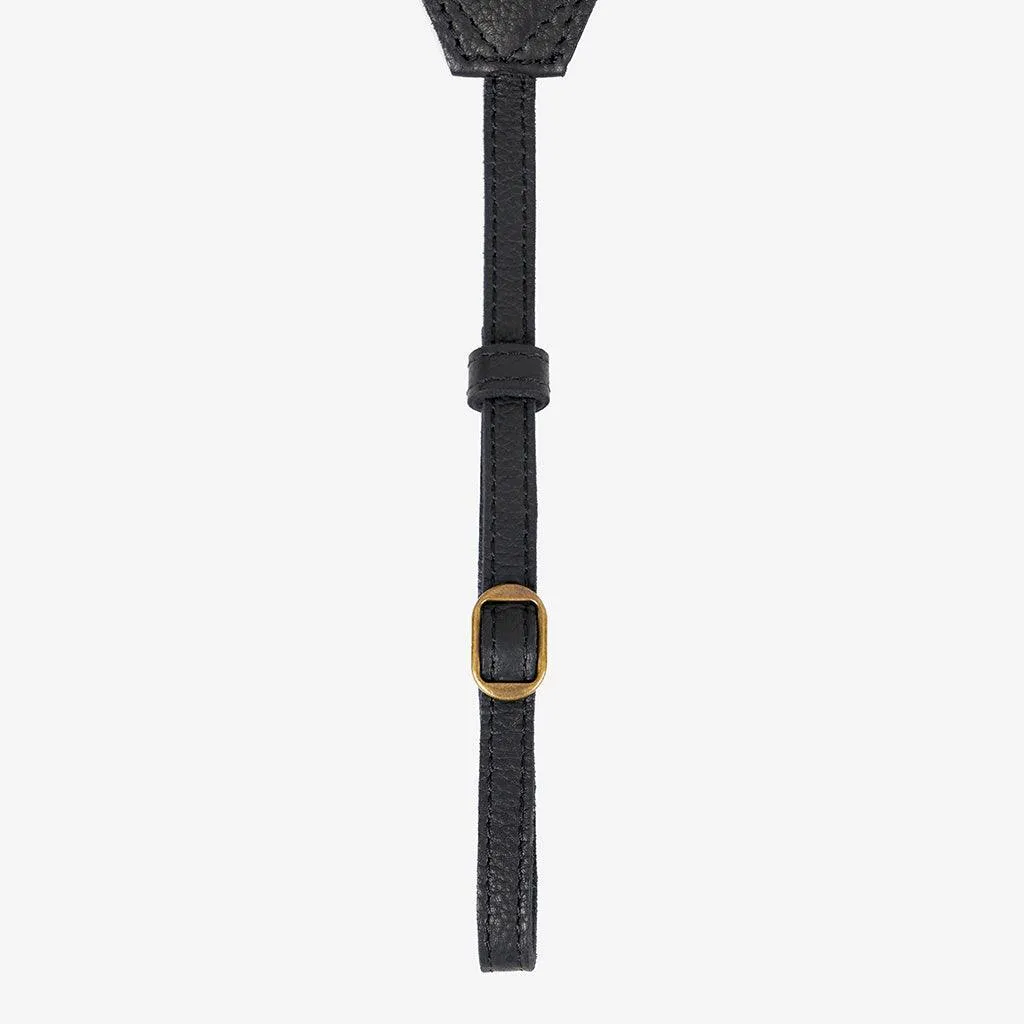 Jaipur #113 - Fabric & Leather camera strap