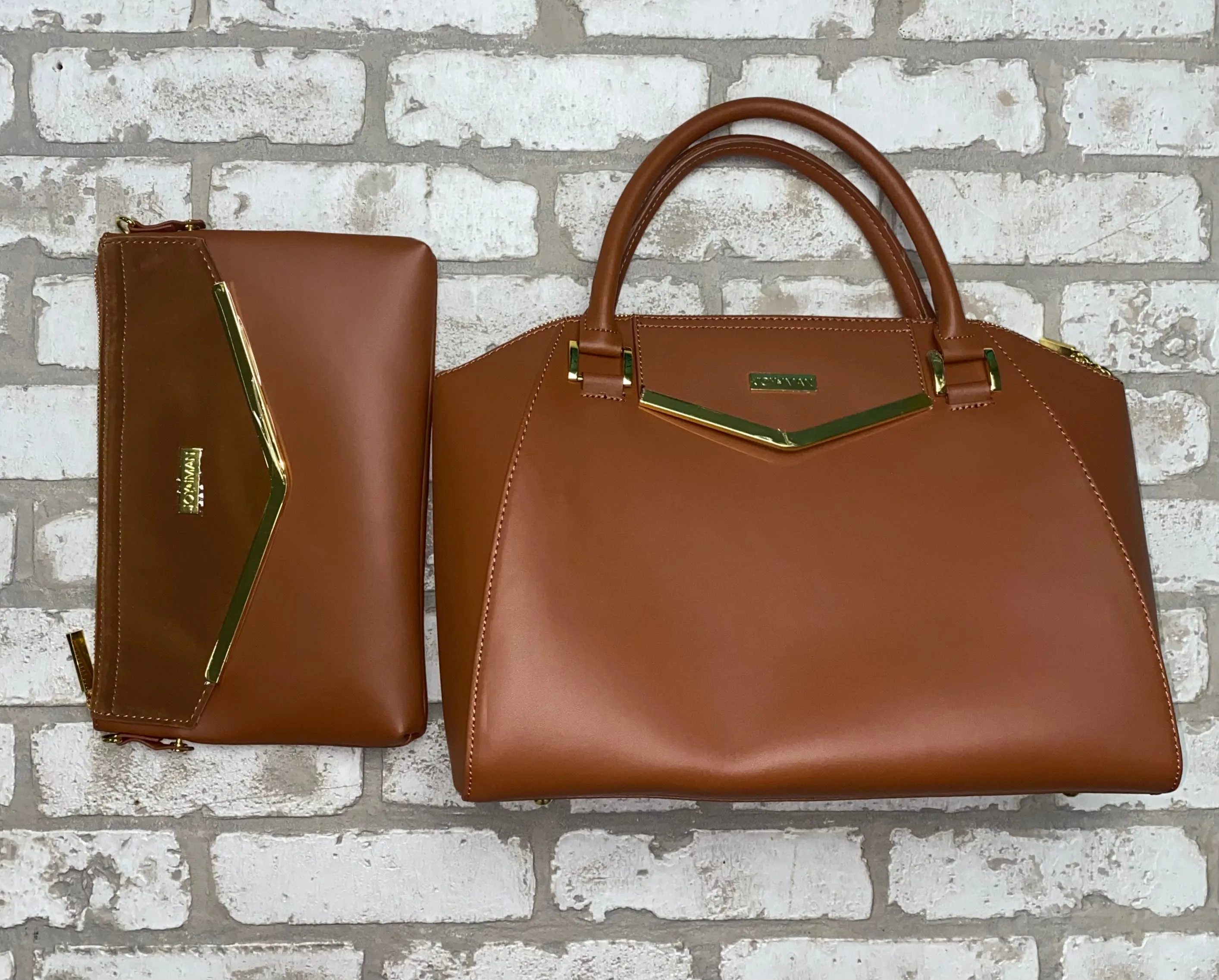 Joy & IMAN 2pc Purse Set NEW!
