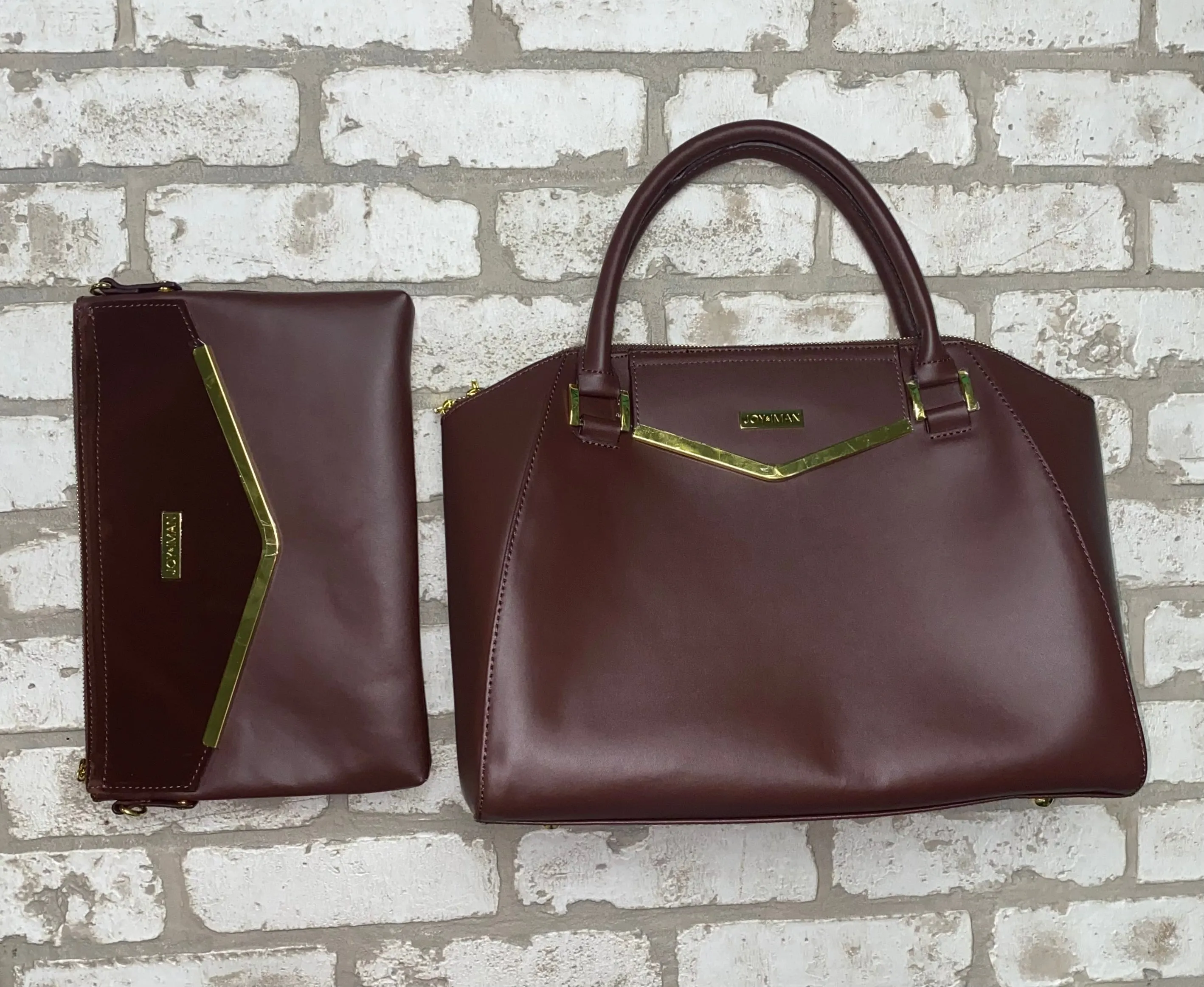 Joy & IMAN 2pc Purse Set NEW!