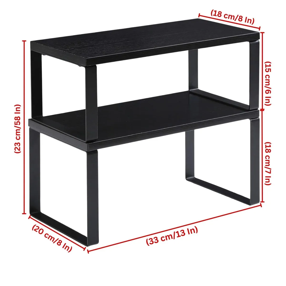 Kitchen Counter-Top Shelves, Storage organizer