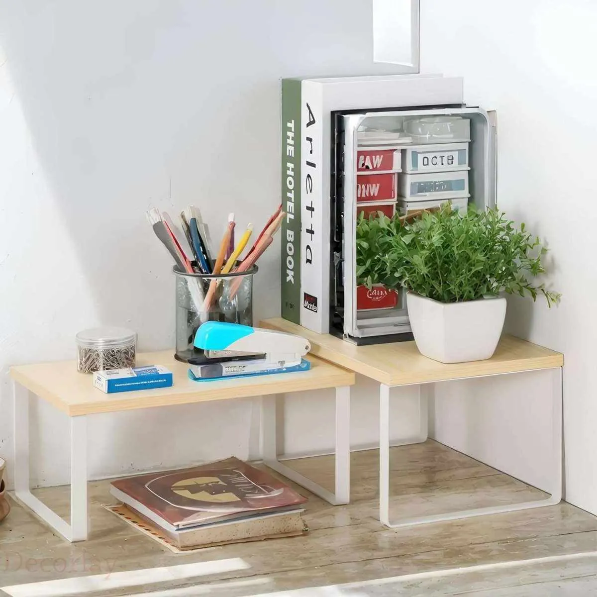 Kitchen Counter-Top Shelves, Storage organizer