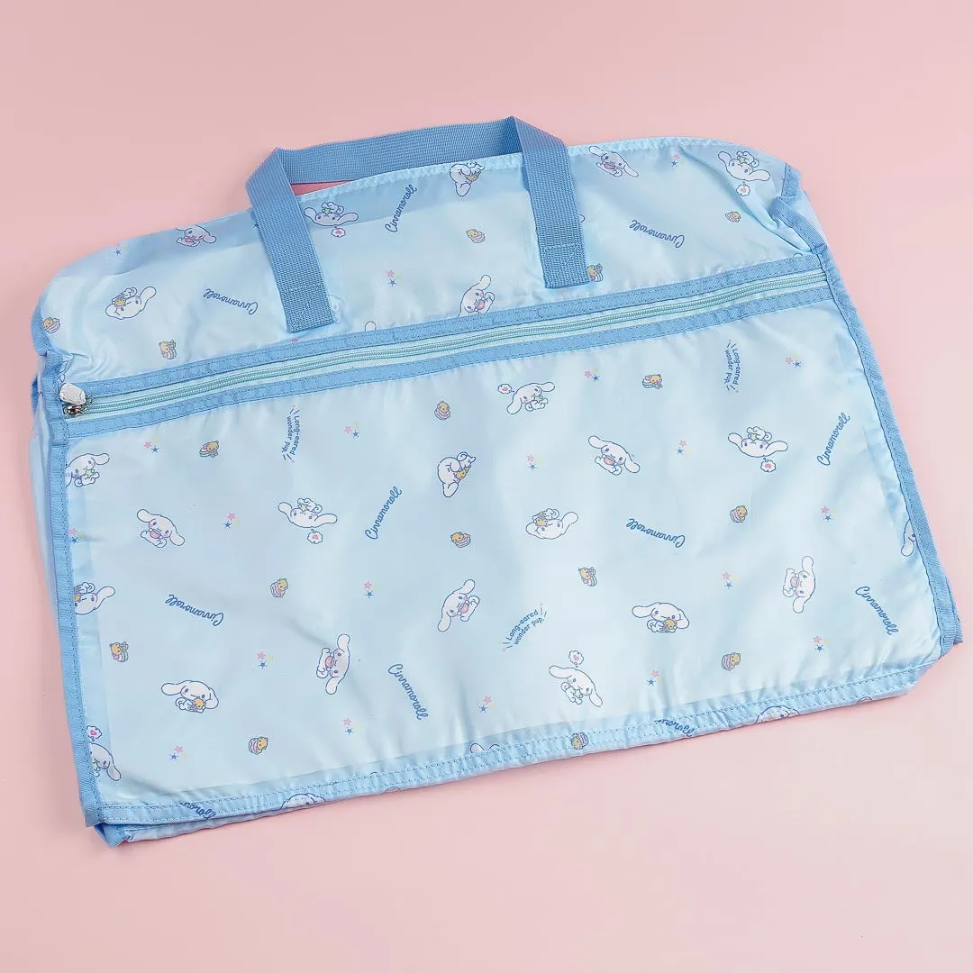 Kuromi Tiny Chum & Star Foldable Boston Bag
