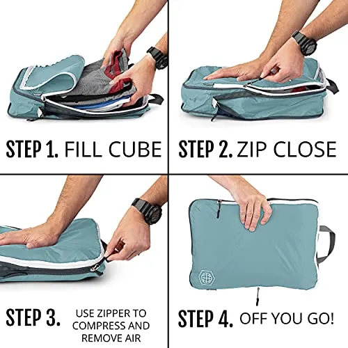 Large Packing Cubes for Travel-Extra Large Compression Packing