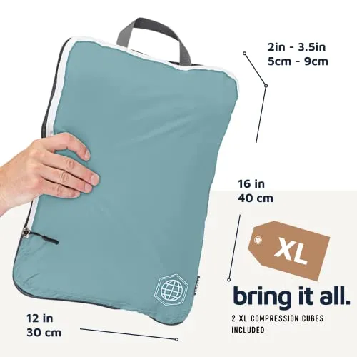 Large Packing Cubes for Travel-Extra Large Compression Packing