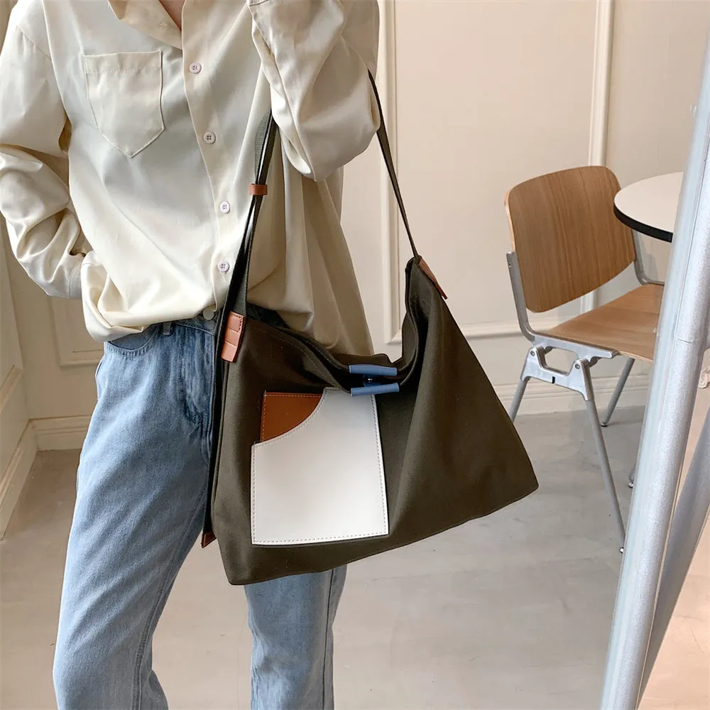 Laura Large Capacity Canvas Tote Bag