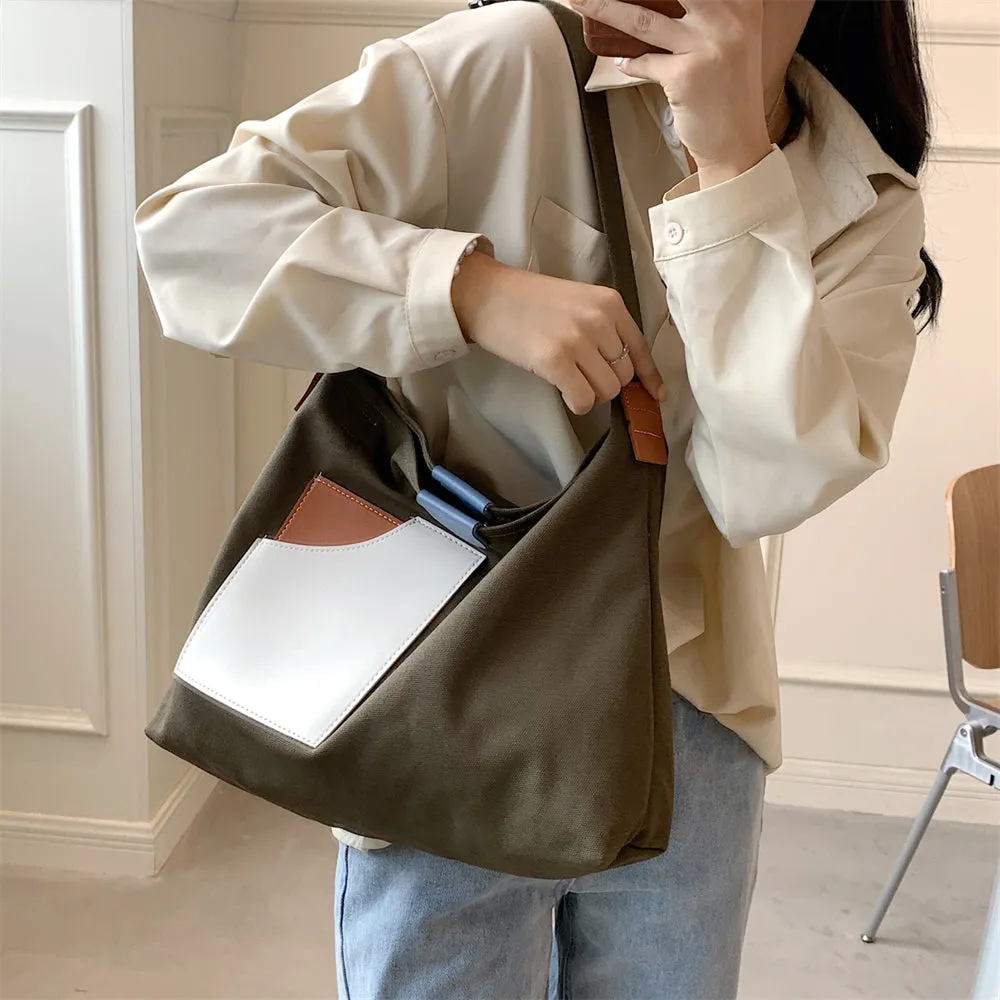 Laura Large Capacity Canvas Tote Bag